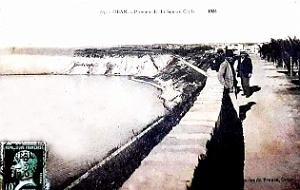 Oran - Square Caylla ( Futur Bd Front de mer)- Promenade - 1924